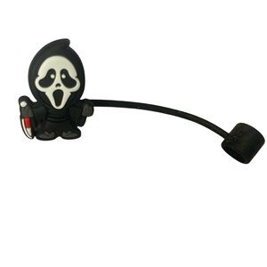 Scream Ghost Face Straw Topper